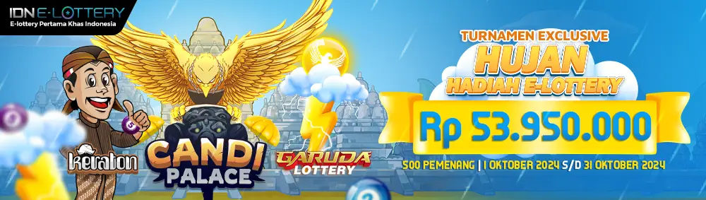 Turnamen Exclusive Hujan Hadiah E-Lottery